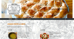 Desktop Screenshot of bistroesmeralda.com