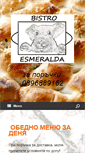 Mobile Screenshot of bistroesmeralda.com